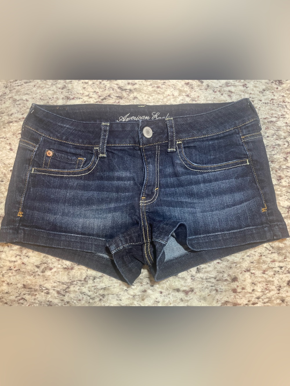 American Eagle Outfitters Indigo Denim Stretch Shorts